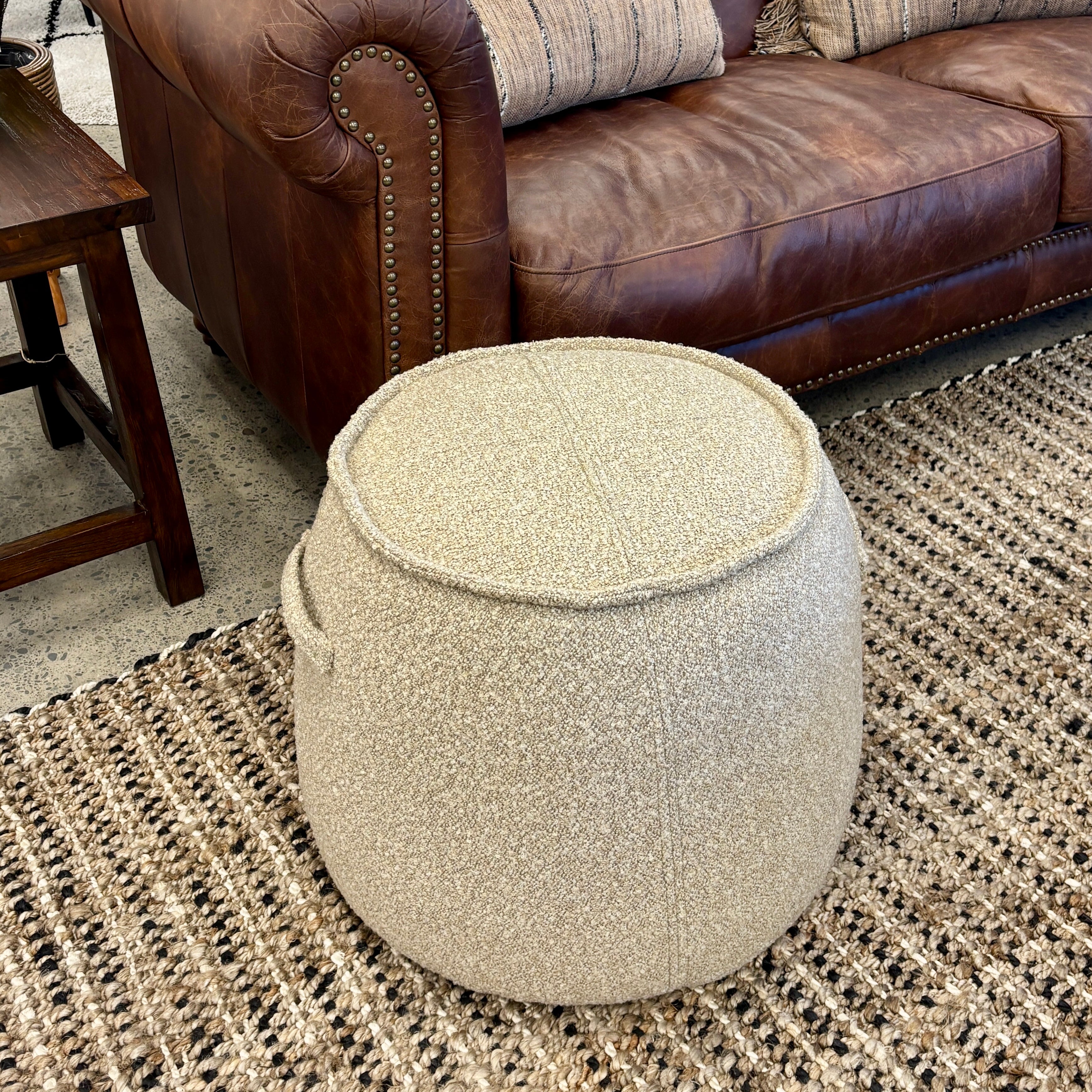 Arlo Ottoman - Grain
