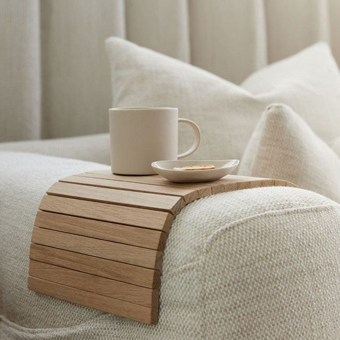 Arm Chair Side Rest - Natural