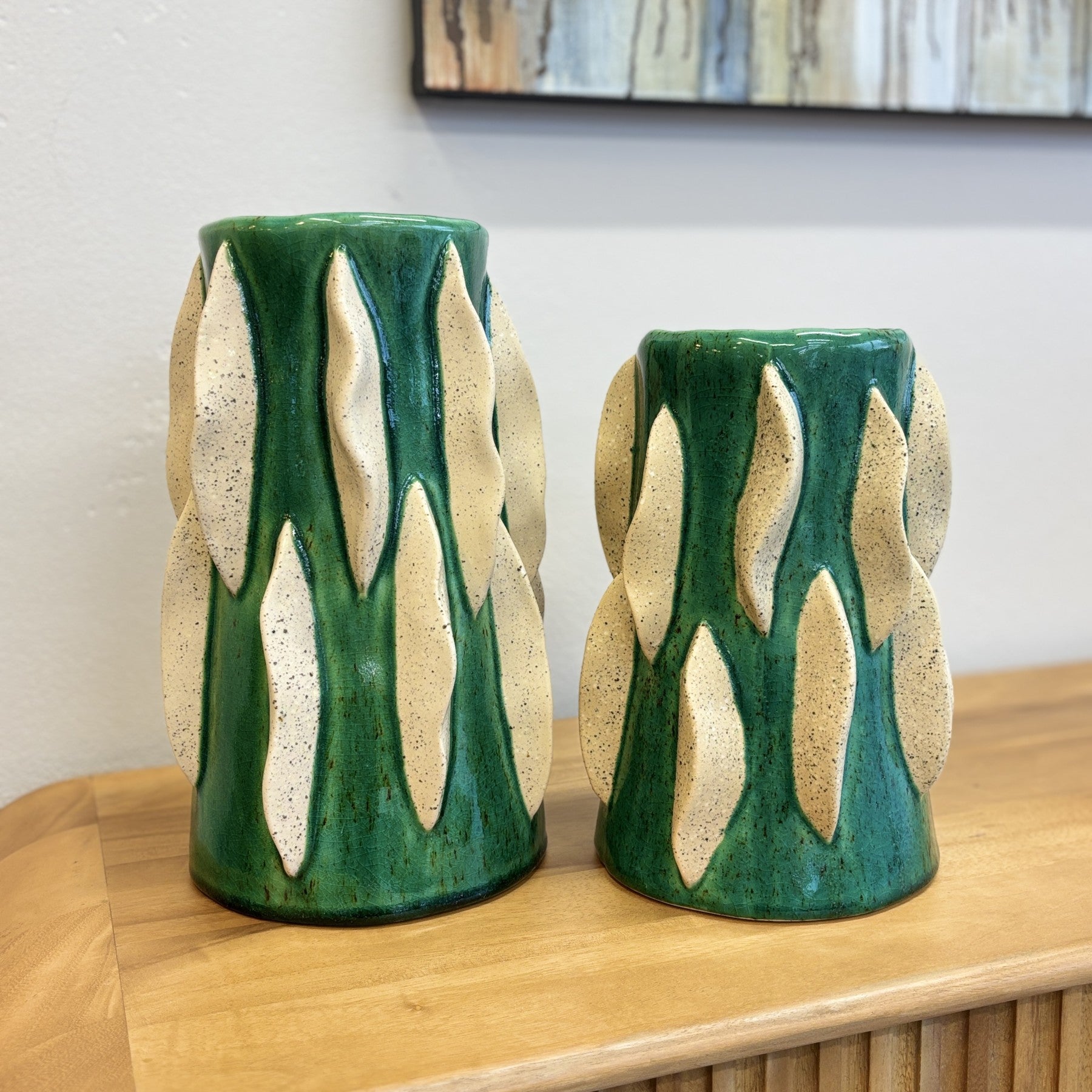 Arushi Vase - Emerald