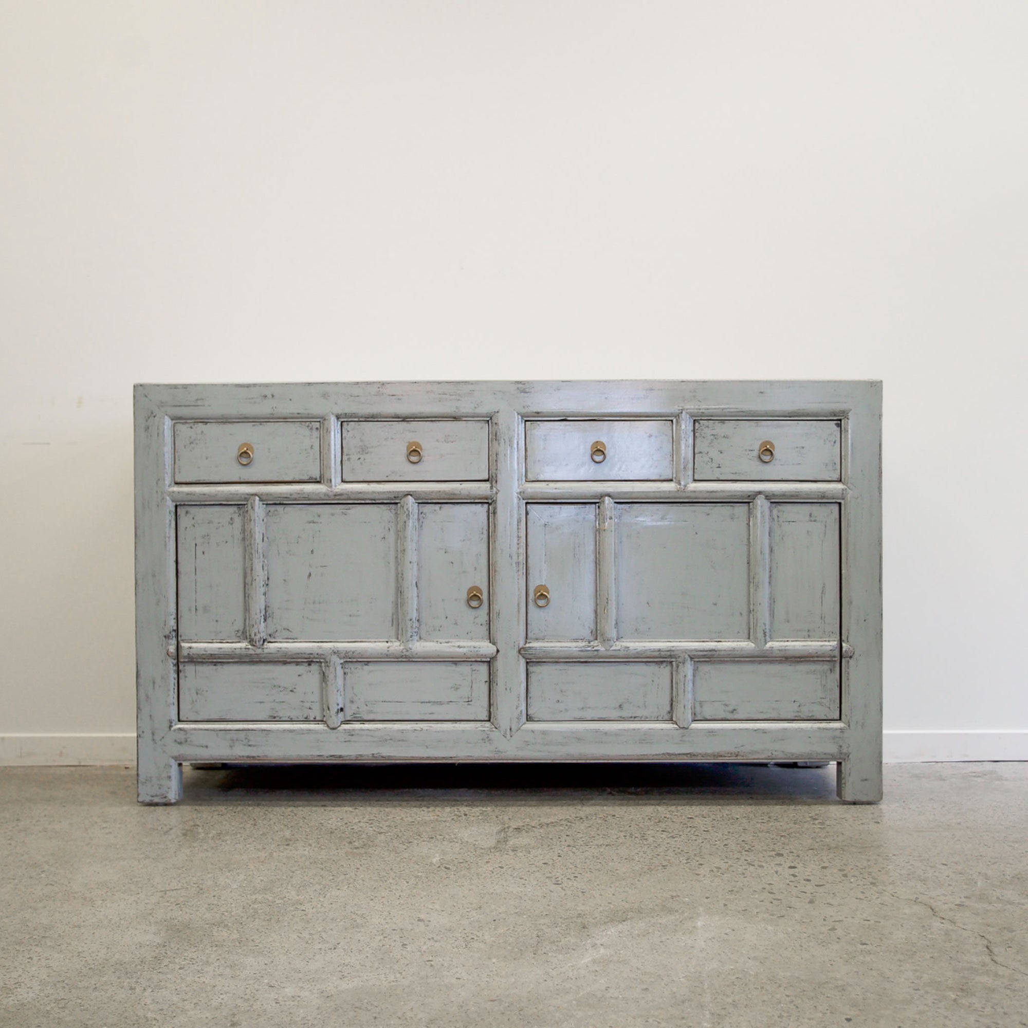 Far East Divide Sideboard - Light Grey
