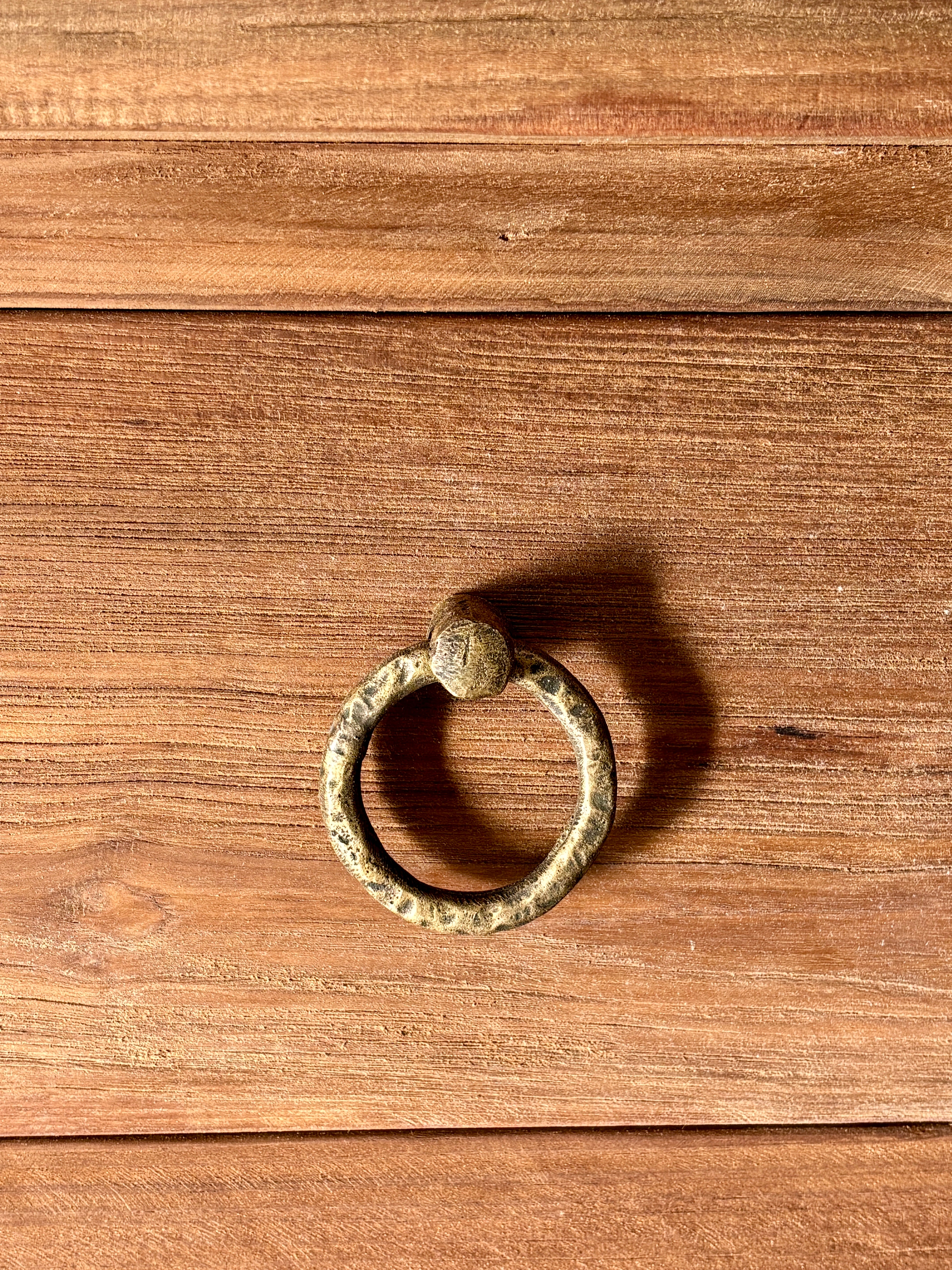 Farrow 4 Drawer Console - Natural Teak