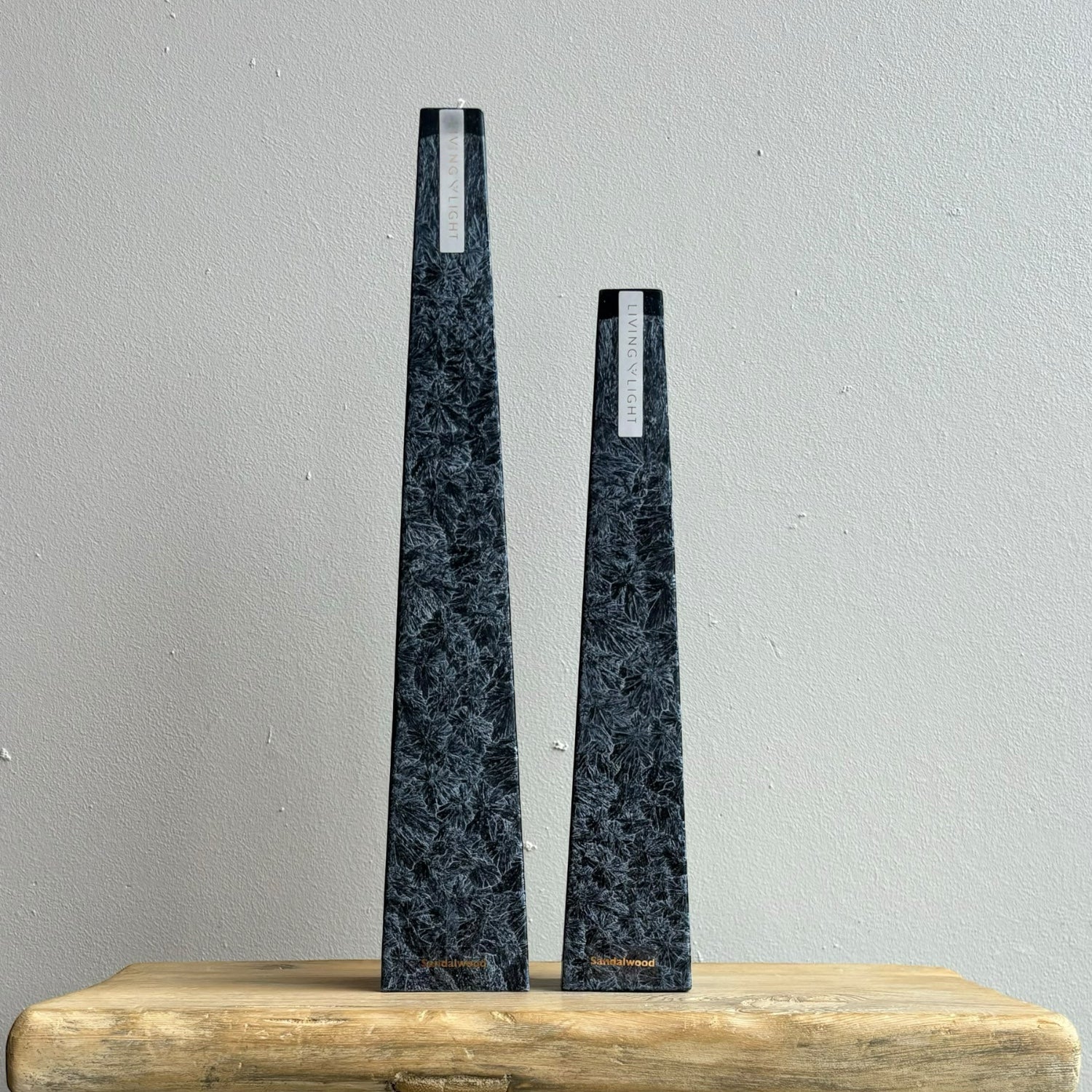 Living Light Icicle Candle - Sandlewood