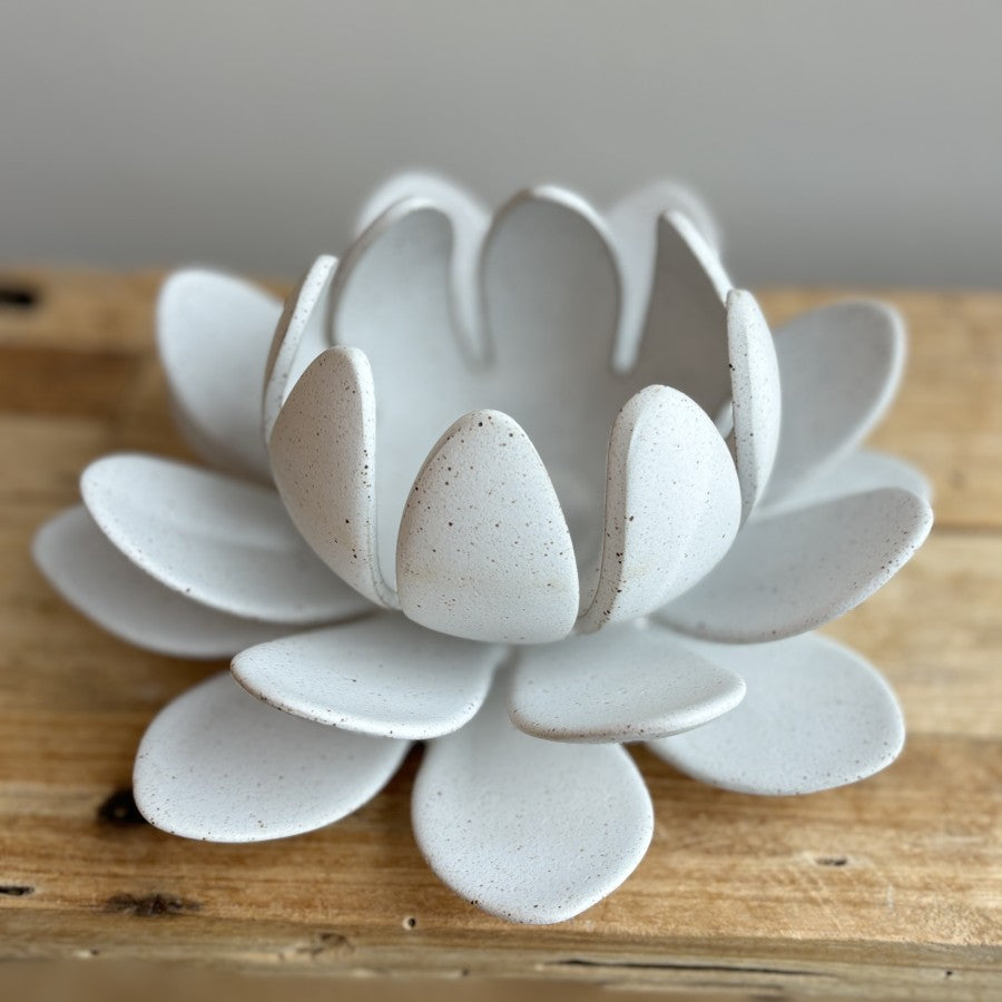 Ceramic Lotus Tea-Light