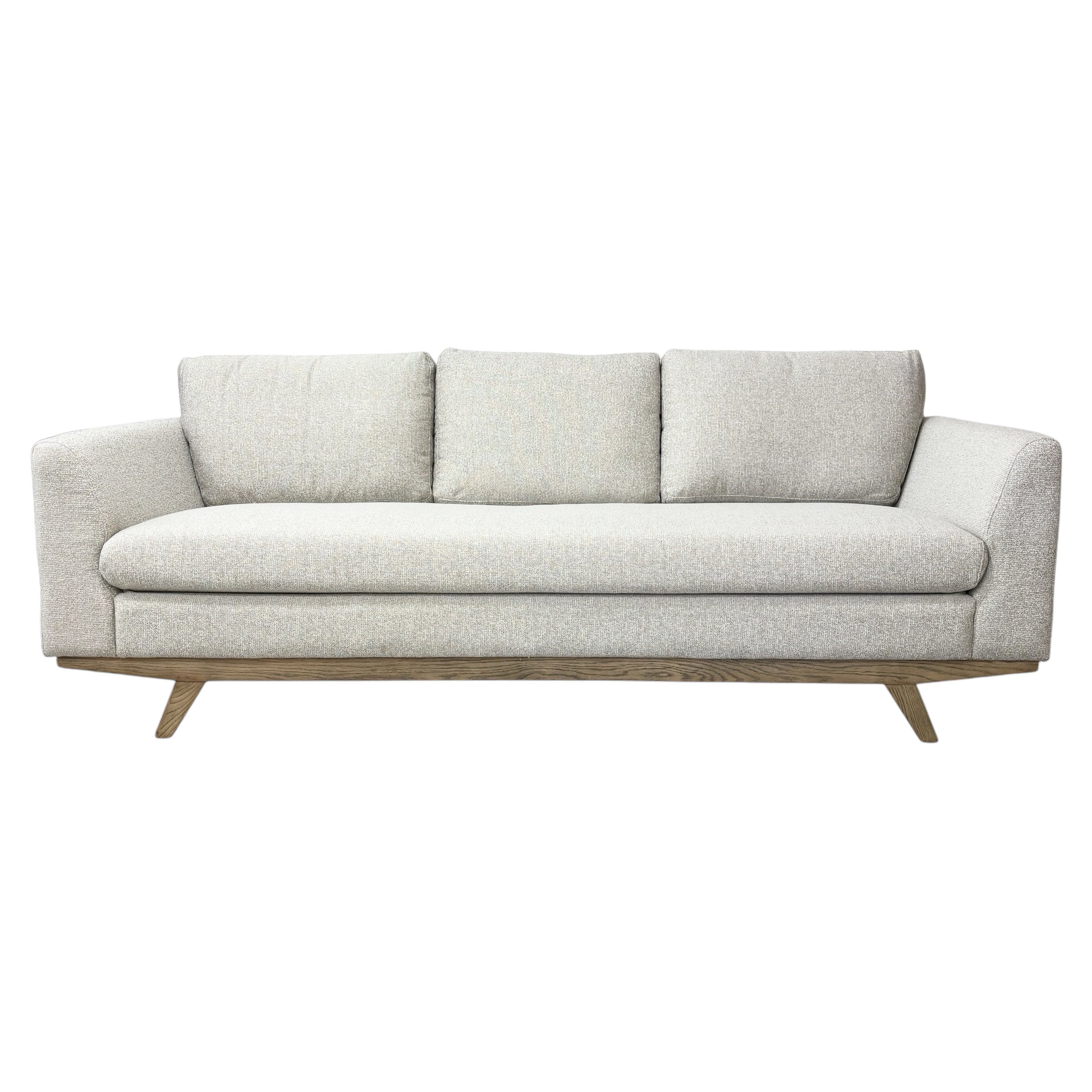 Lucca Fabric Sofa - Oat