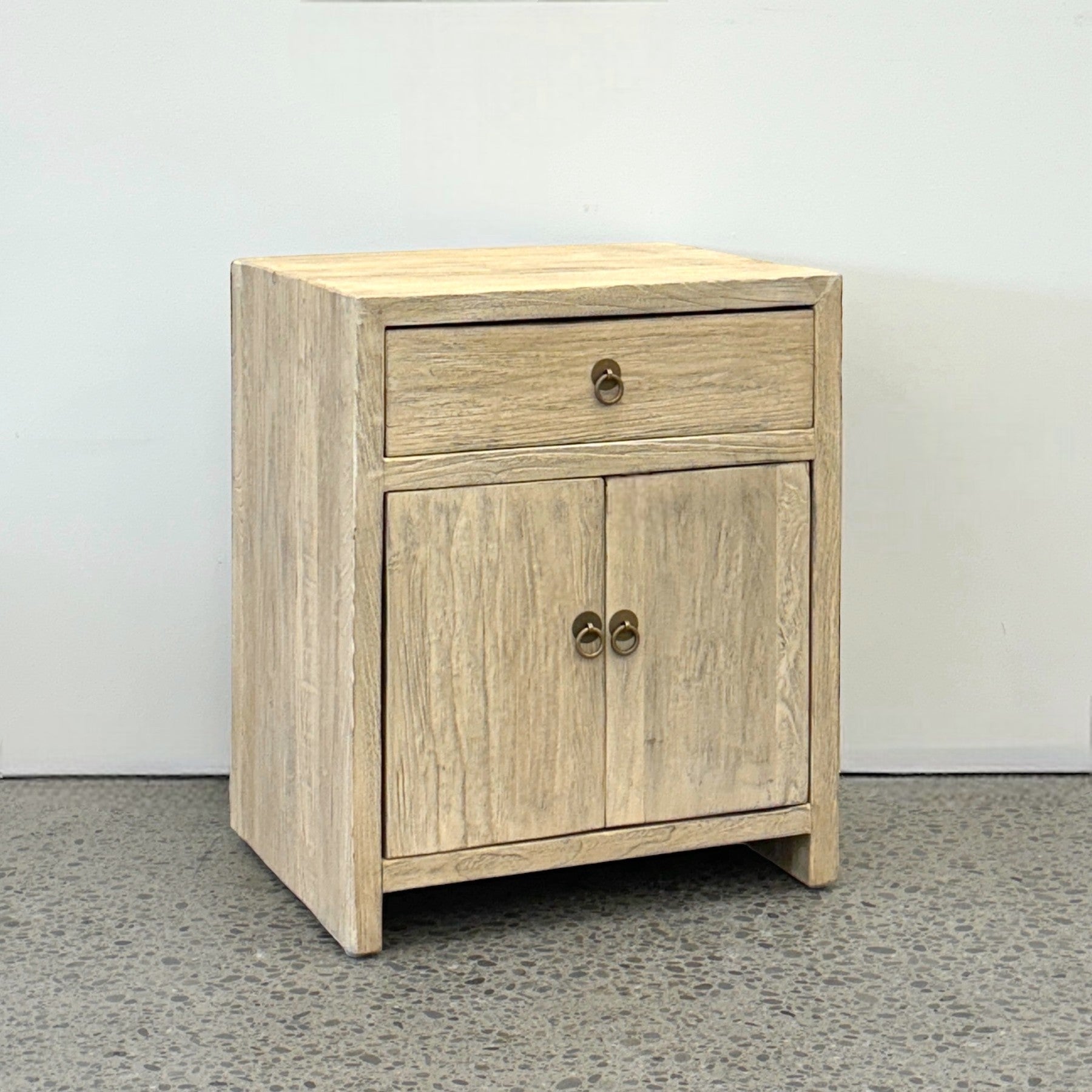 Lydia Bedside Cabinet - Natural Elm