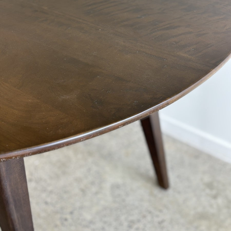 Rocco Round Dining Table - Vintage Brown
