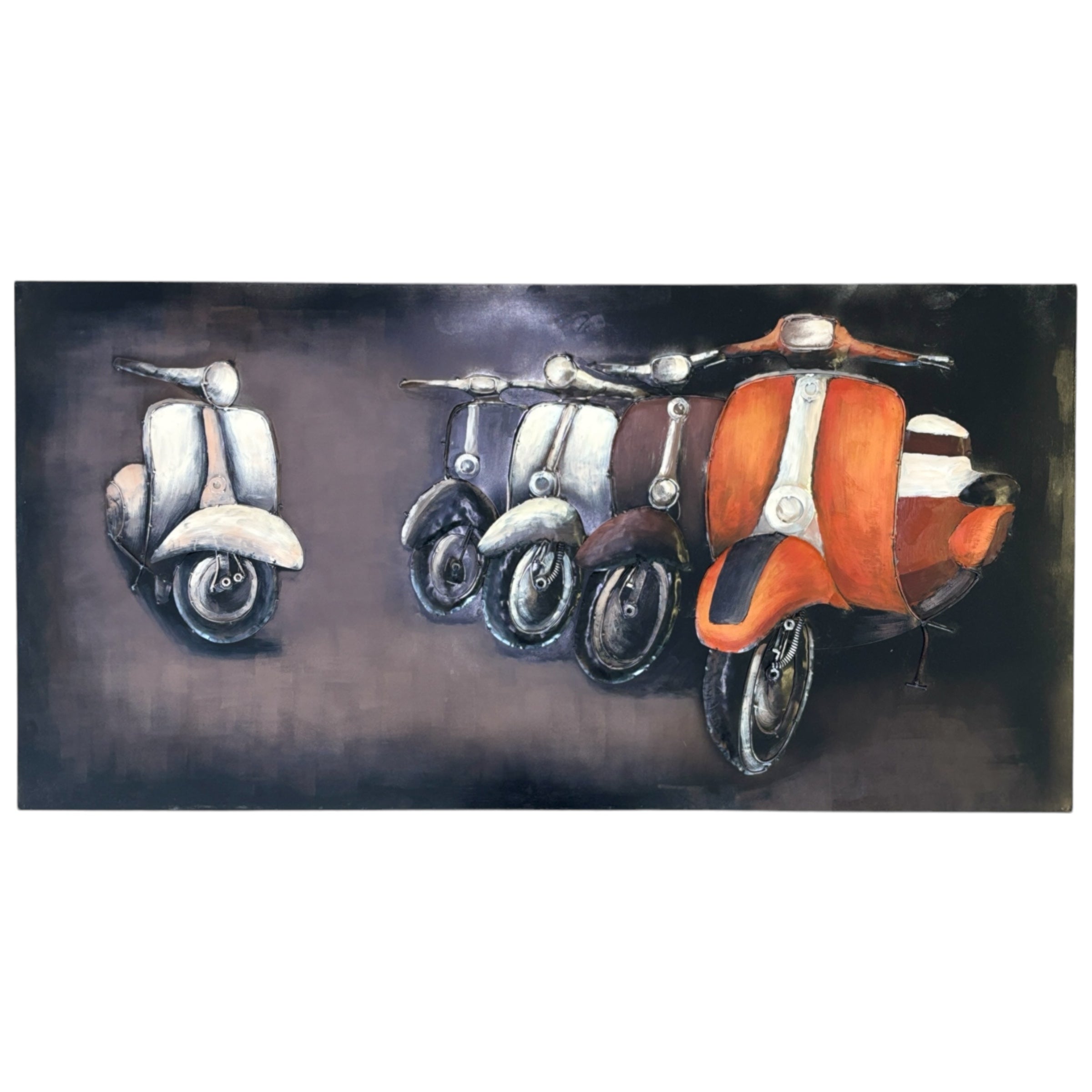 Scooters - Metal Art