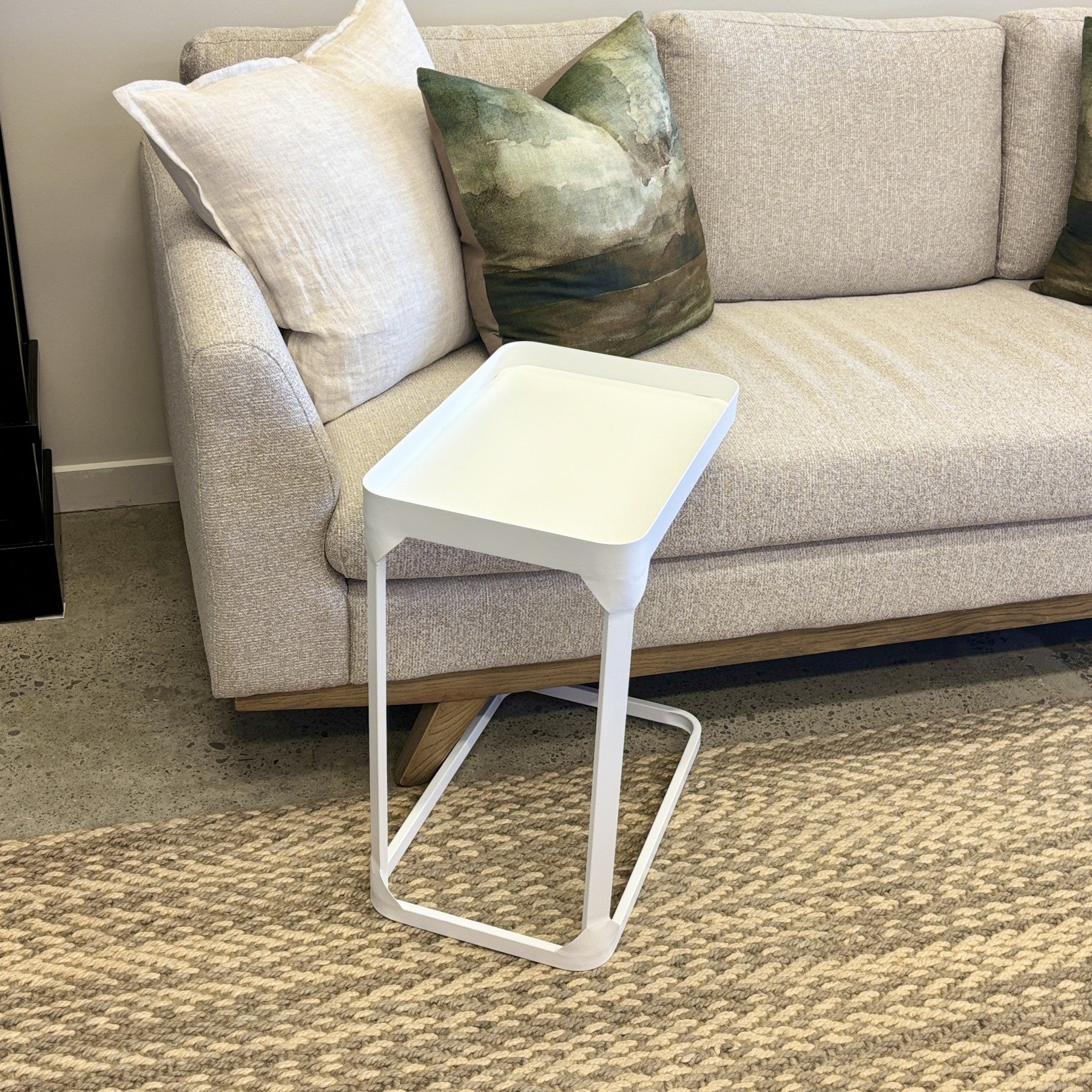 Studio Sofa Table - White