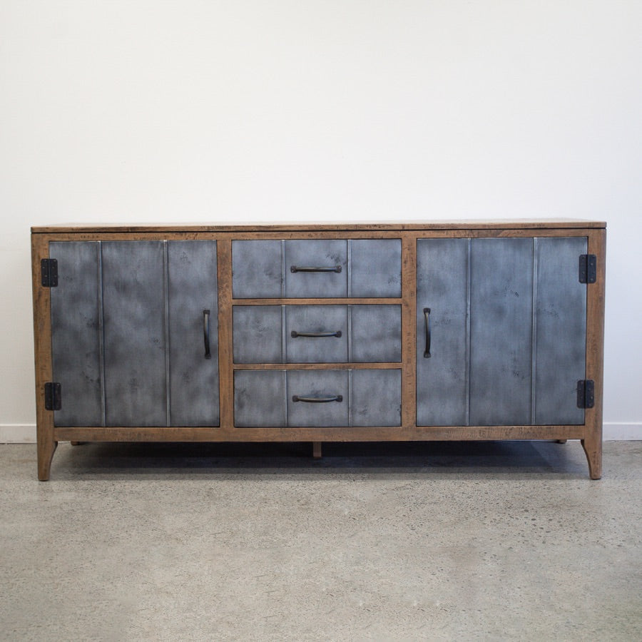 Tin Man Sideboard - 3 Drawer Centre