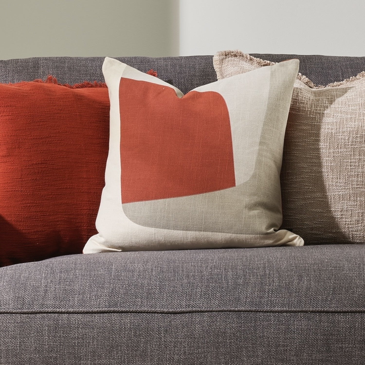 Maria Cushion - Brick