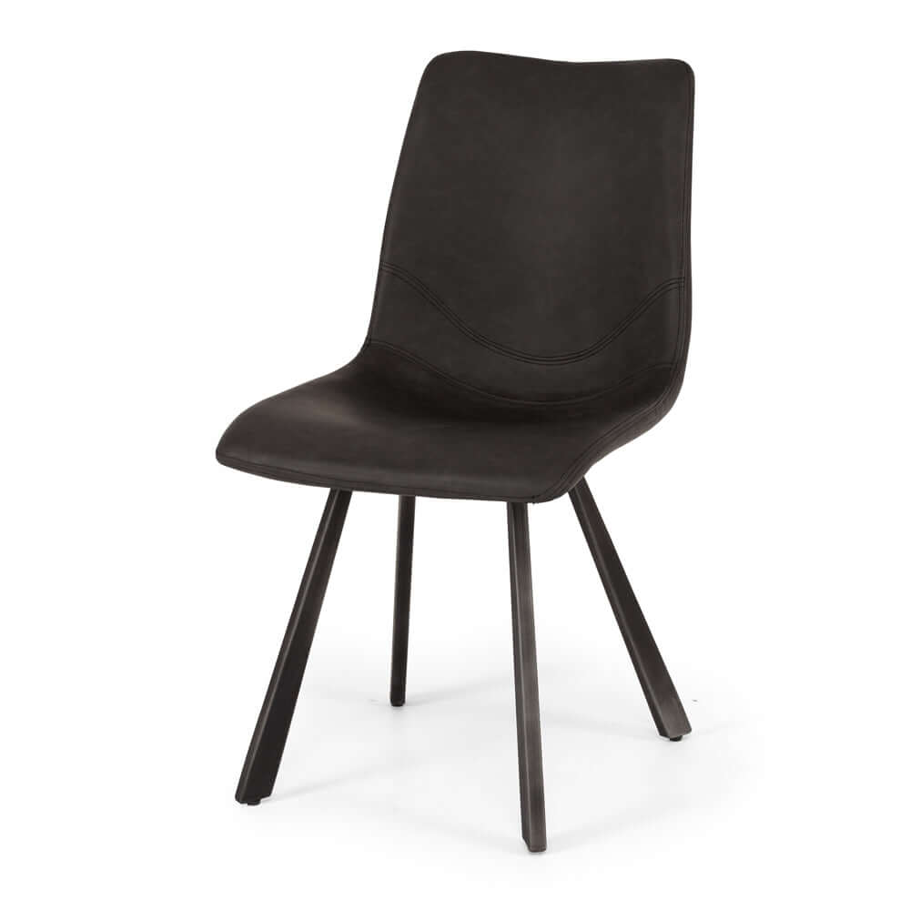 Rustic Dining Chair - Grey