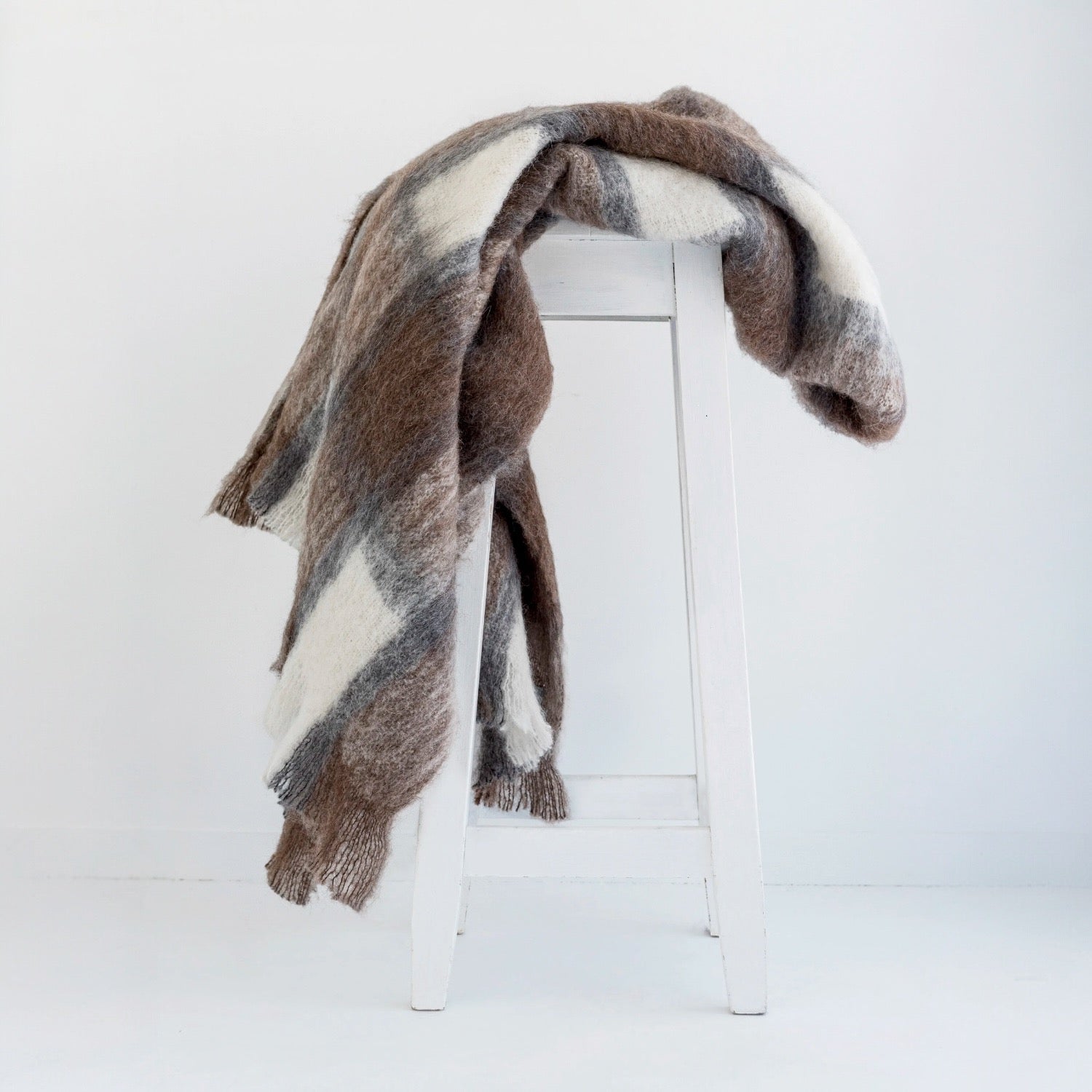 Windermere Alpaca Throw - Plateau