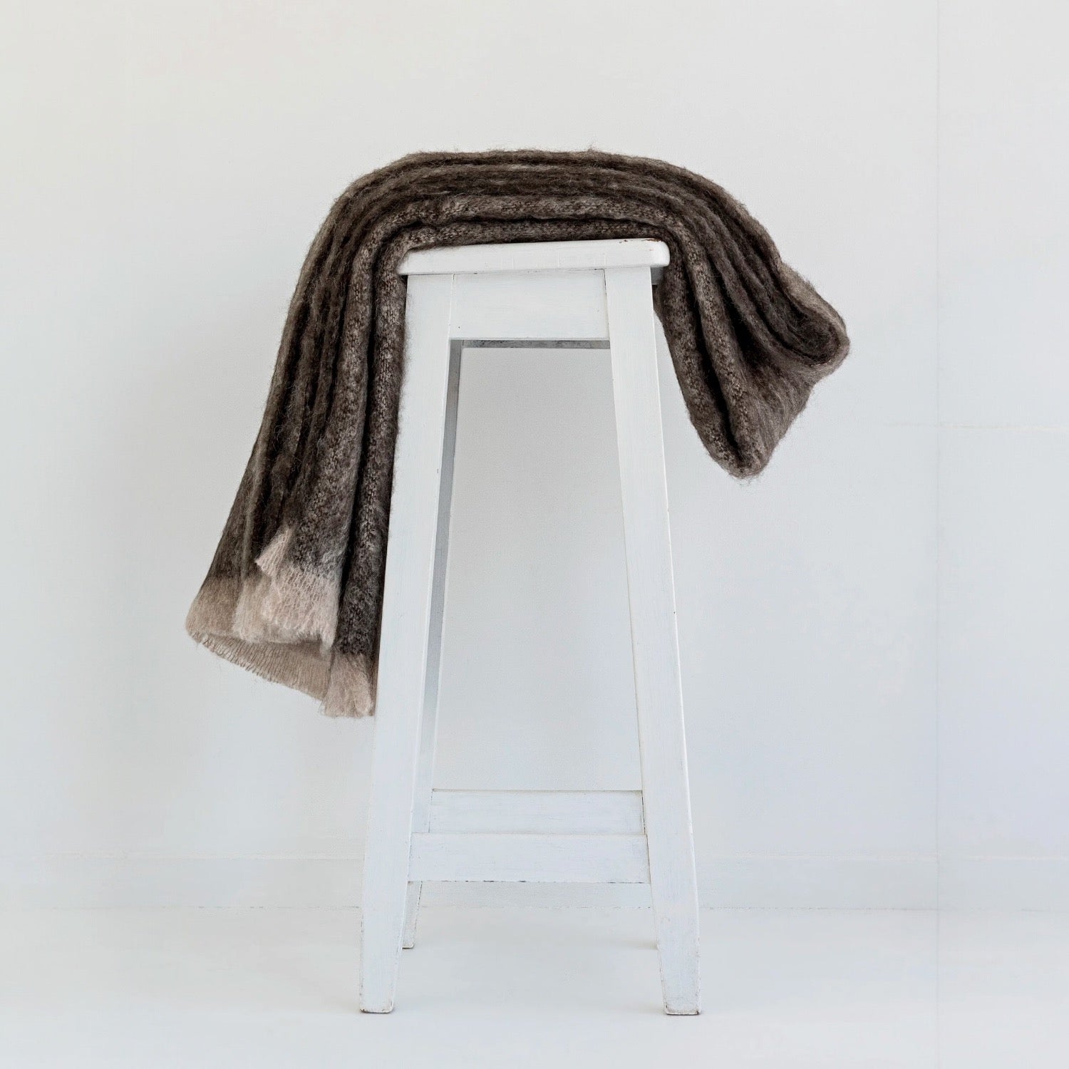 Windemere Mohair Throw - Kiwi