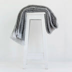 Windemere Mohair Throw - Pewter