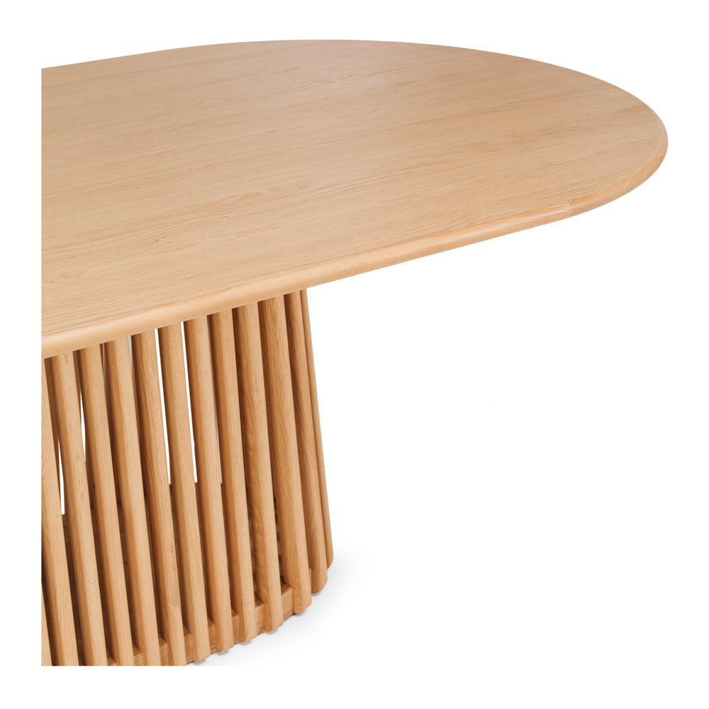 Bur Dining Table - Oak