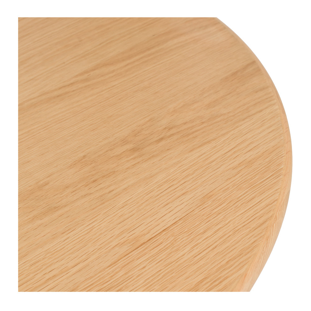 Bur Dining Table - Oak