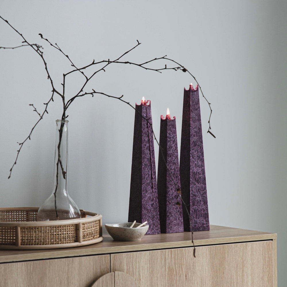 Living Lights Icicle Candle - Wild Plum