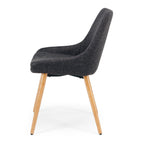 Bari Dining Chair - Grey/Oak