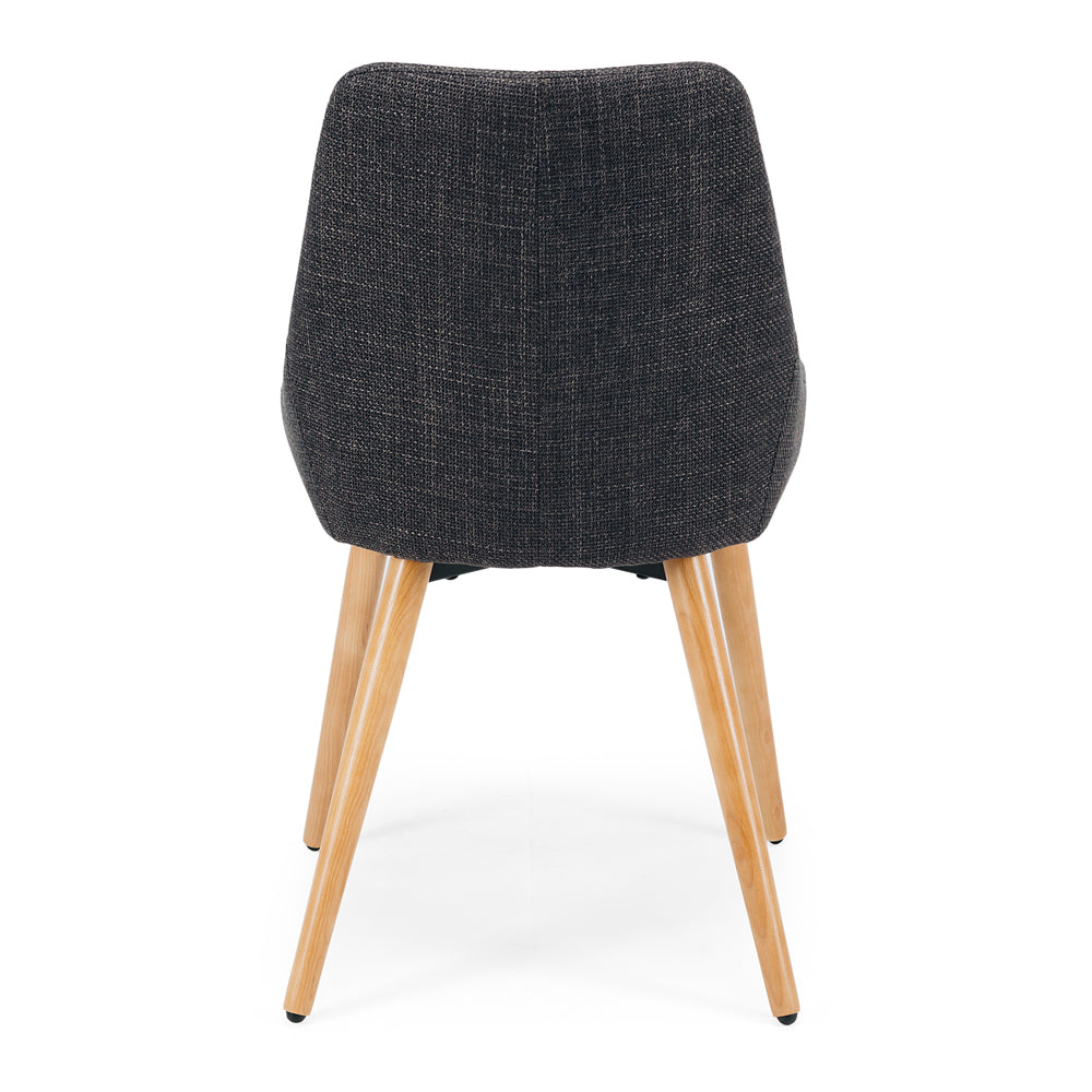 Bari Dining Chair - Grey/Oak
