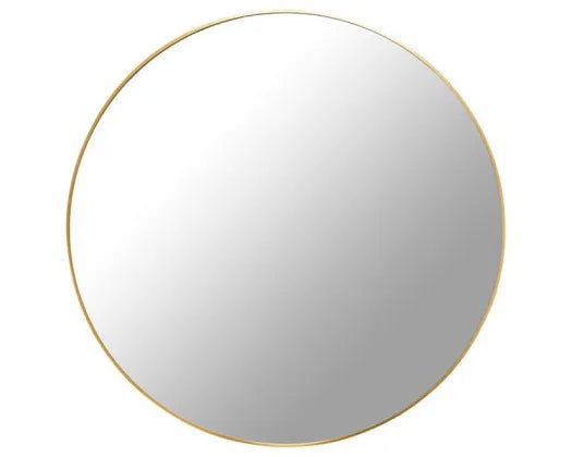Marcel Metal Framed Mirror - Gold