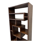 Rustic Teak - Abstract Bookcase