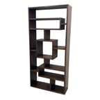 Rustic Teak - Abstract Bookcase