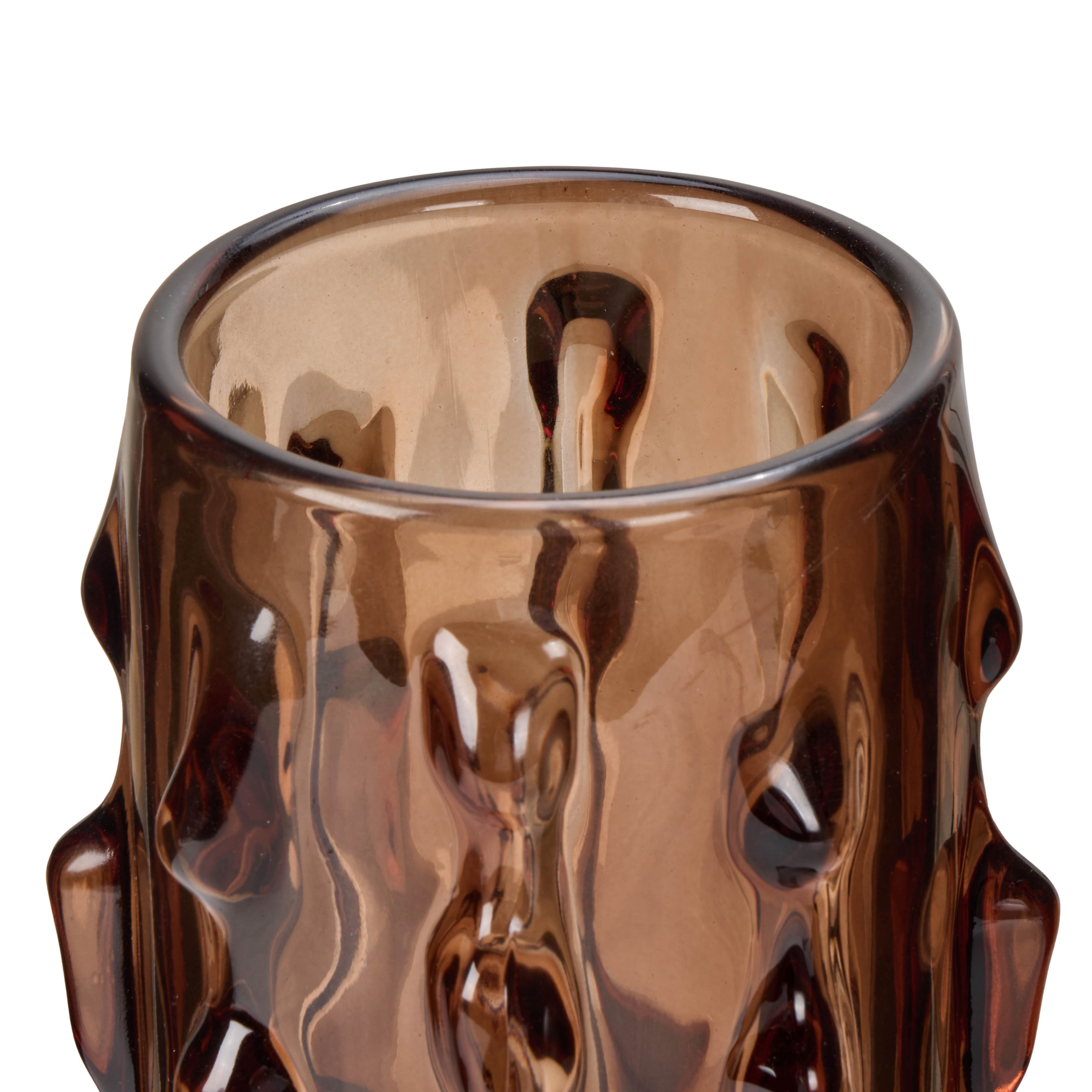 Albion Vase - Deep Brown