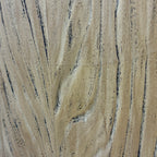 Close-up of Angus Cabinet in elm showing the natural timber grain and lightly distressed finish