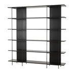 Arris Shelving Unit - Black