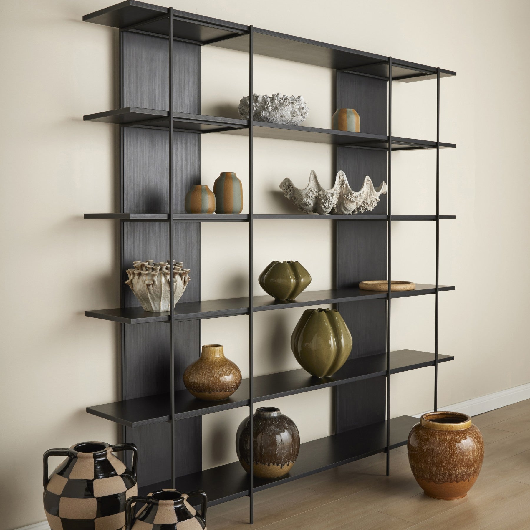 Arris Shelving Unit - Black