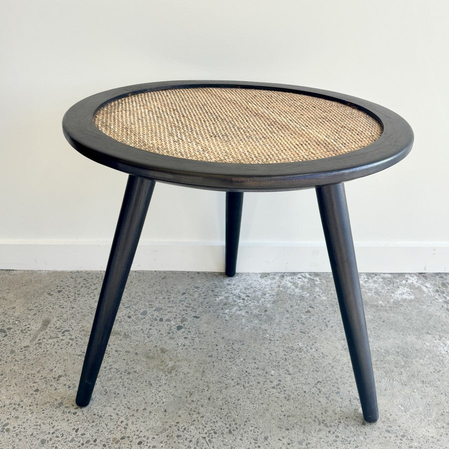 Blake Rattan Side Table - Natural