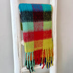 Bliss Wool/Mohair Throw - Bright Multi