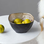 Black and Gold Square Bowl