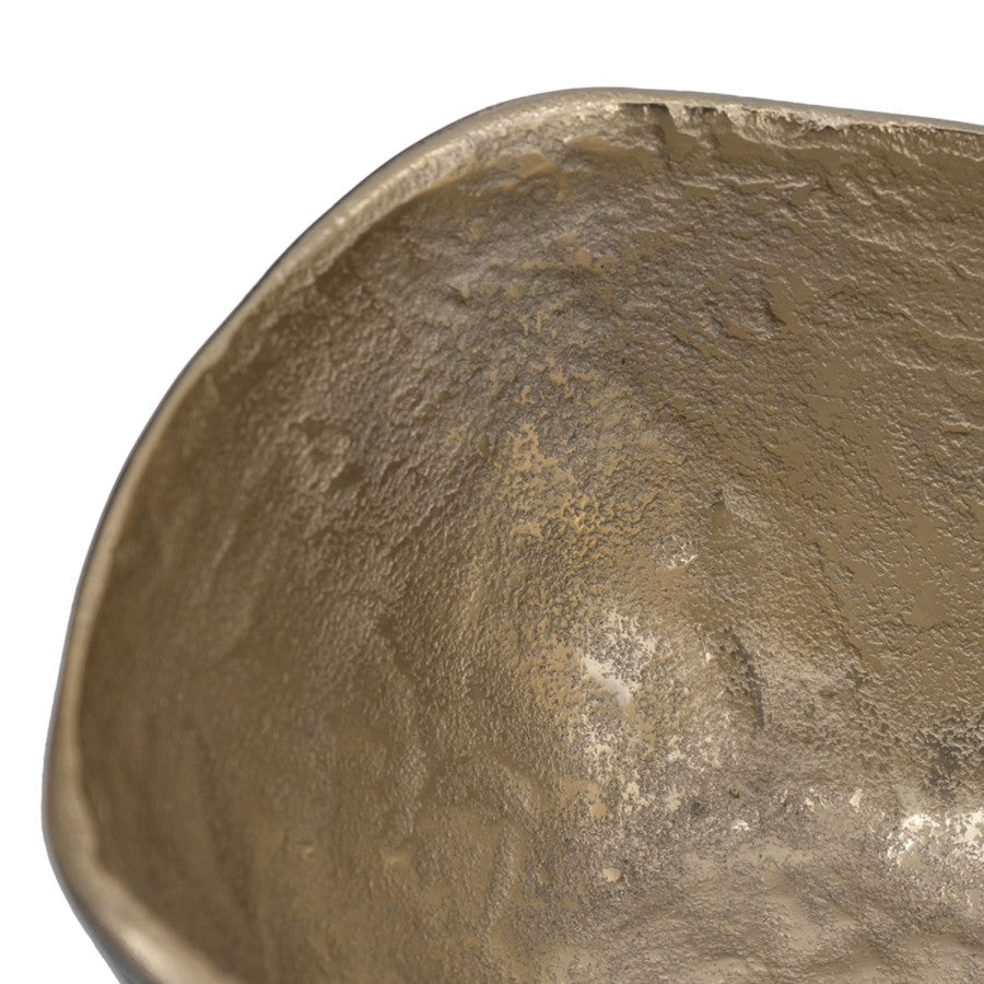 Black and Gold Square Bowl