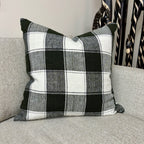 Cambridge Feather Filled Cushion - Clover/Black