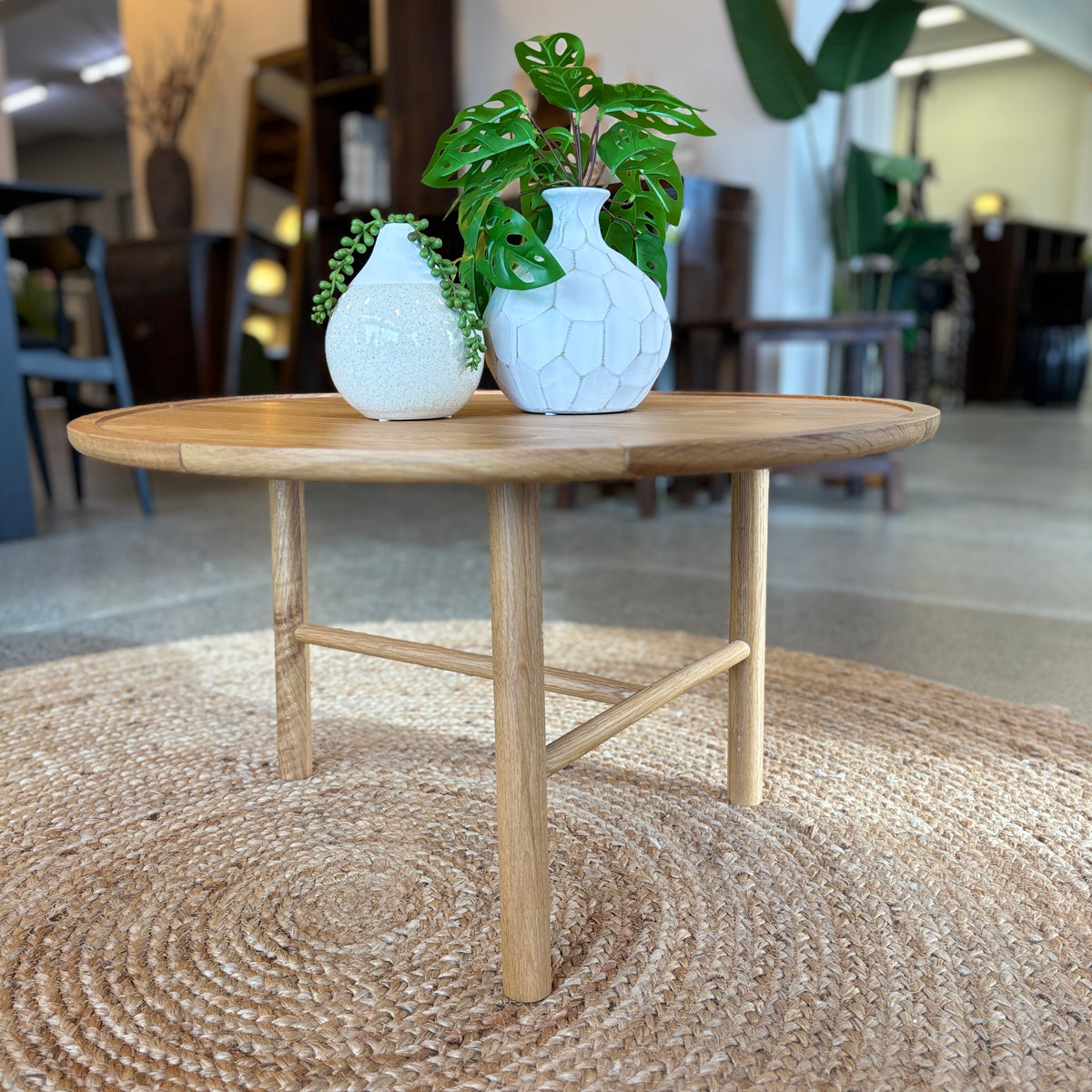 Contempo Coffee Table - Natural Oak – Java Furniture