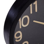 Cunene Weave Wall Clock - Black