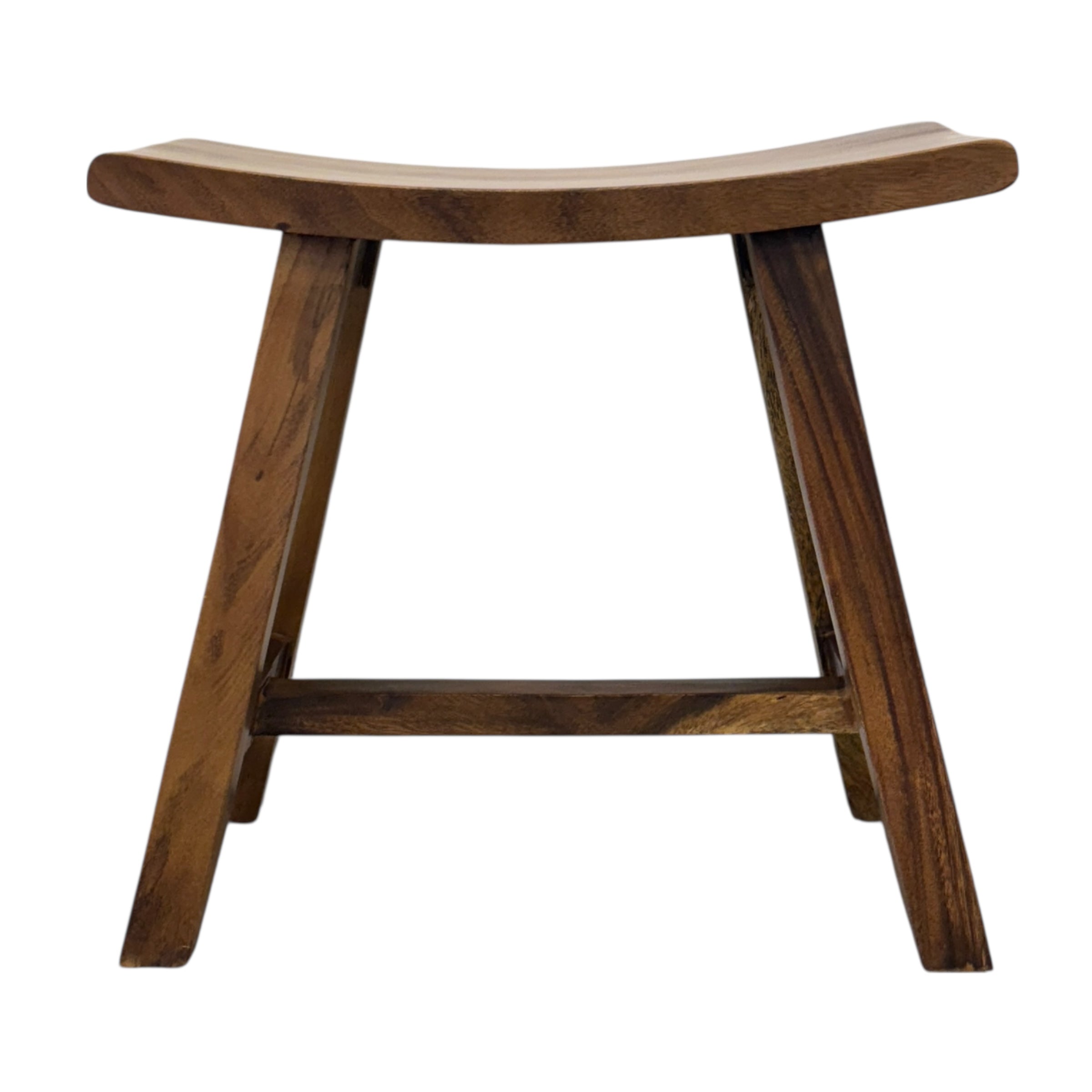 Curved Top Stool - Light