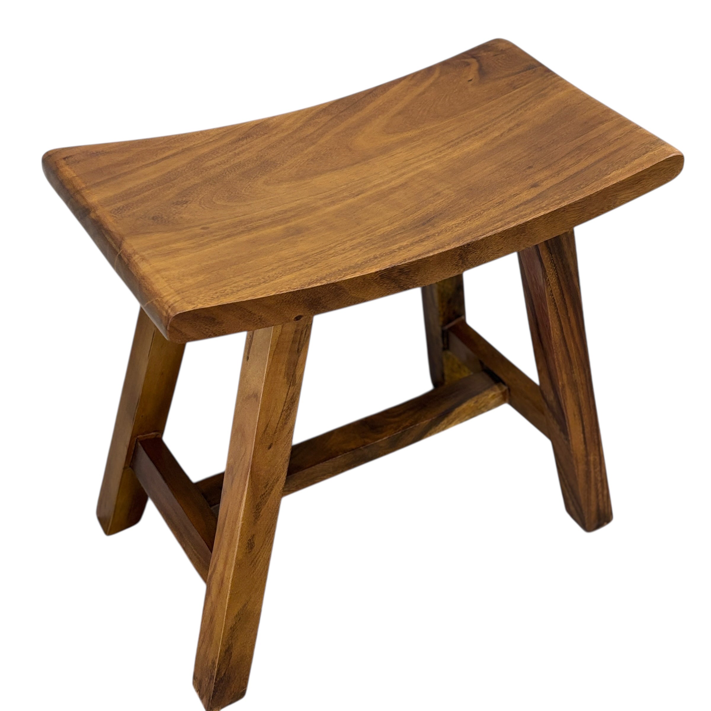 Curved Top Stool - Light