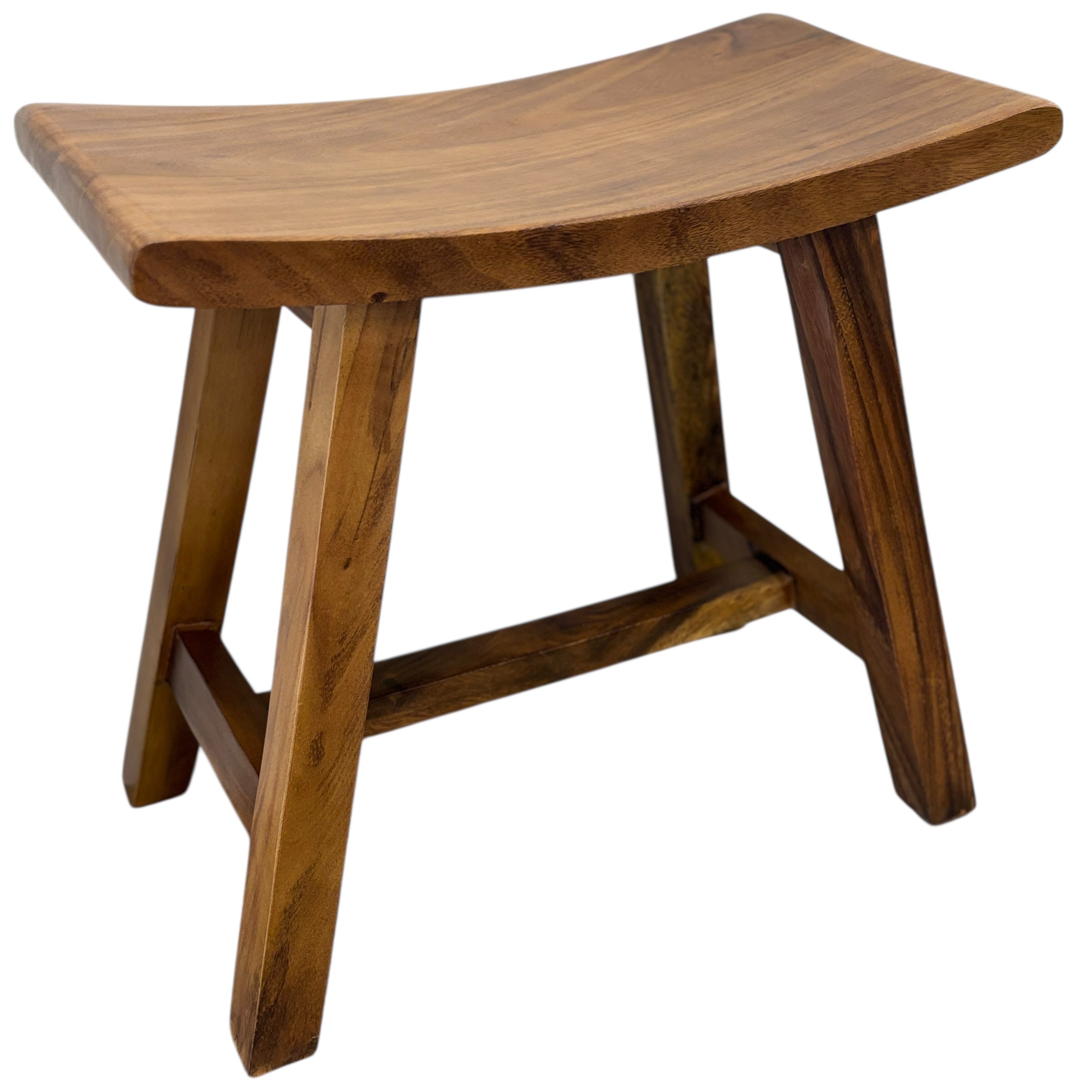 Curved Top Stool - Light