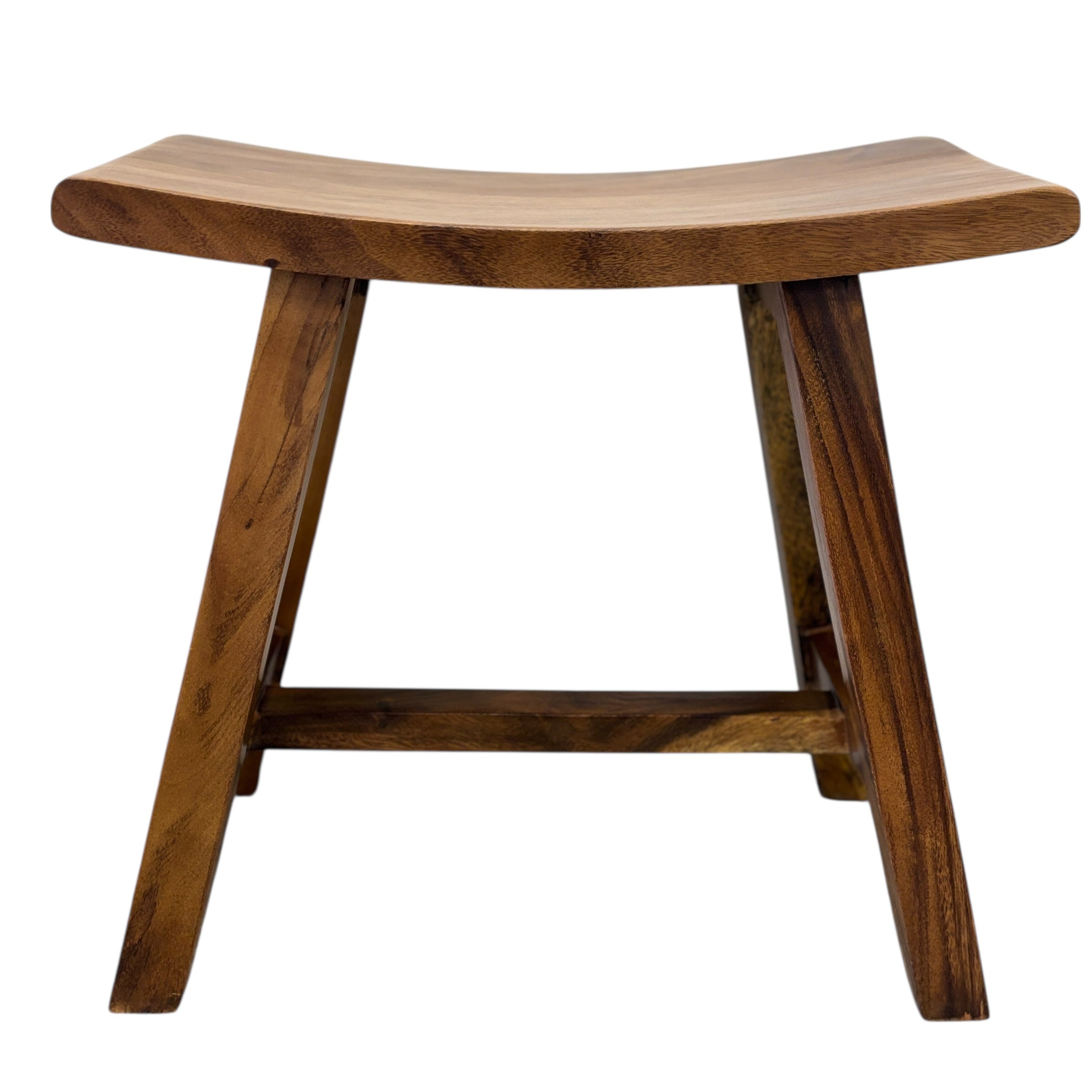 Curved Top Stool - Light