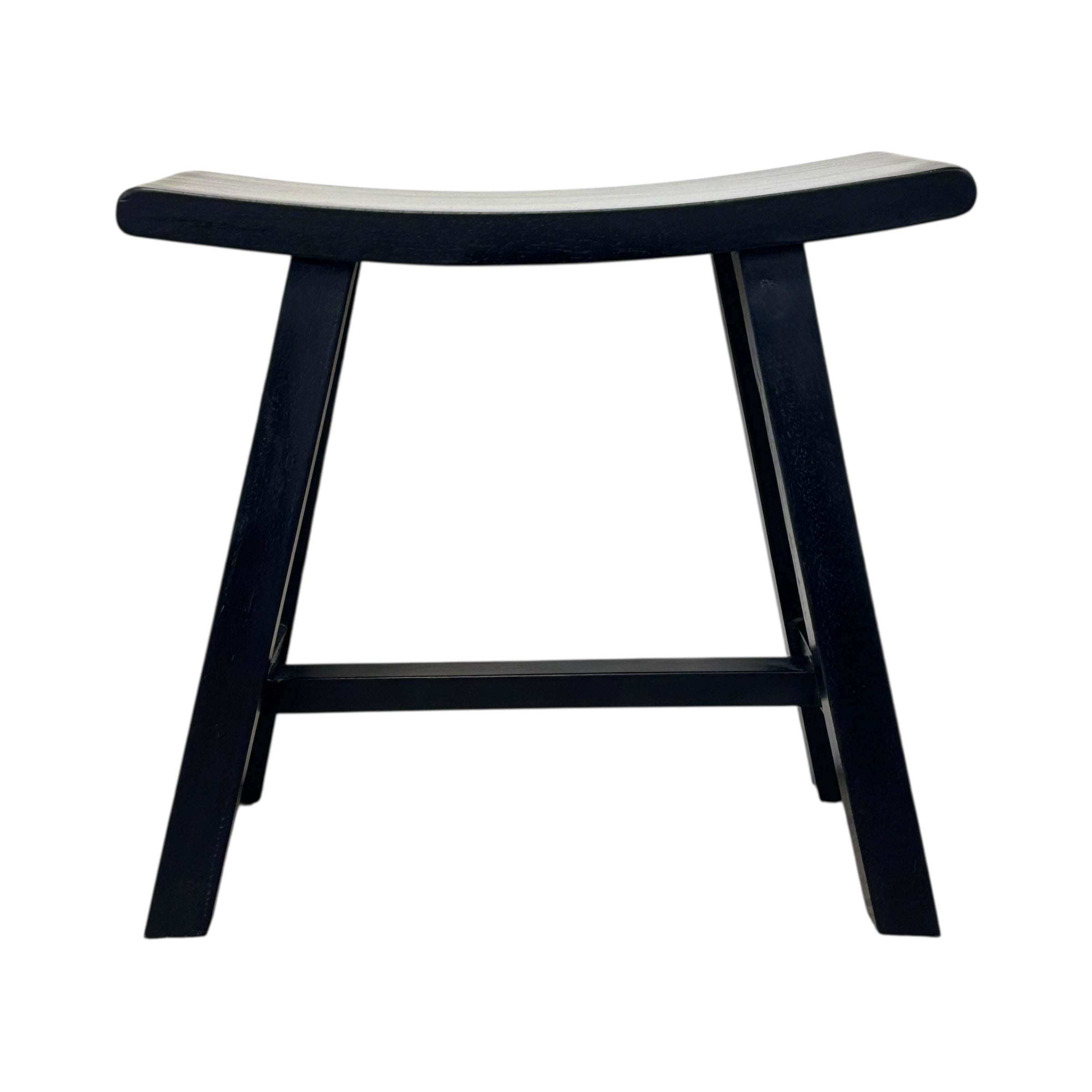 Curved Top Stool - Dark