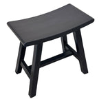 Curved Top Stool - Dark