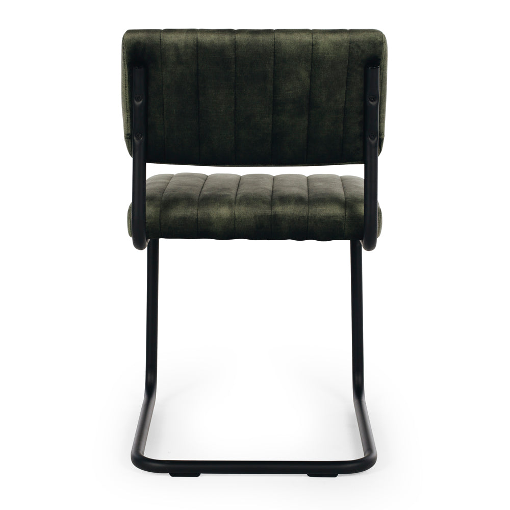 Blake Dining Chair - Moss Green