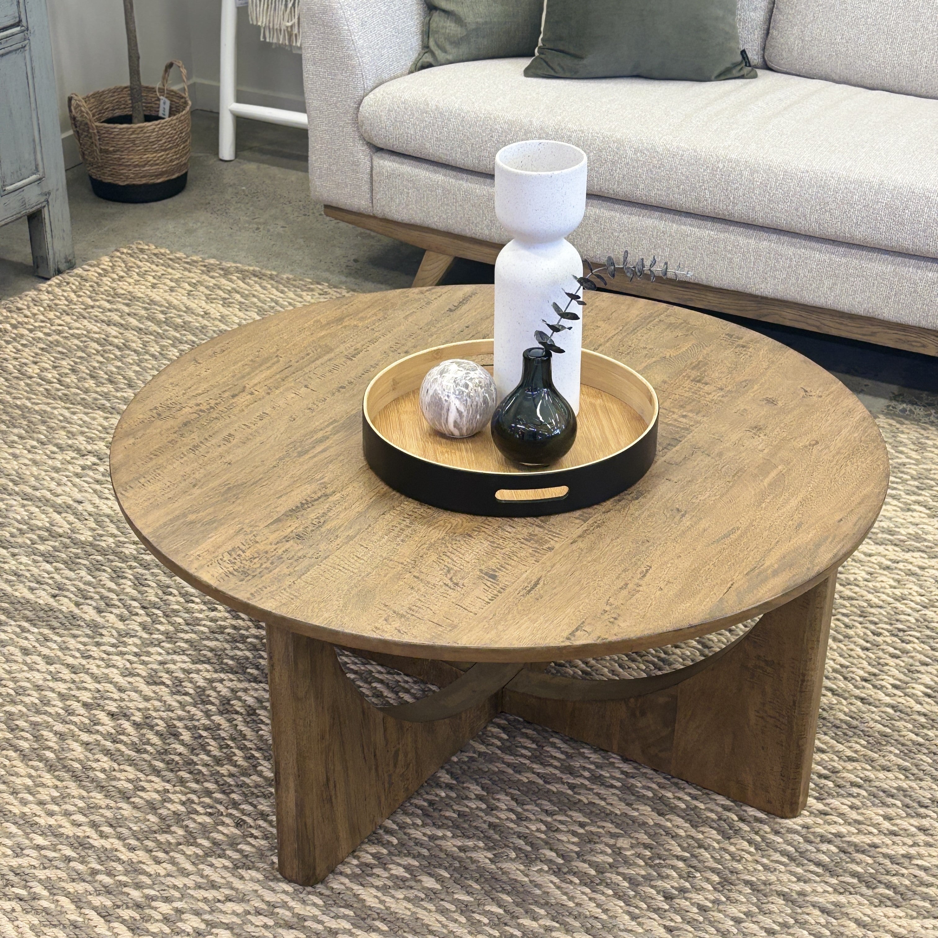Delta Coffee Table - Smokehouse