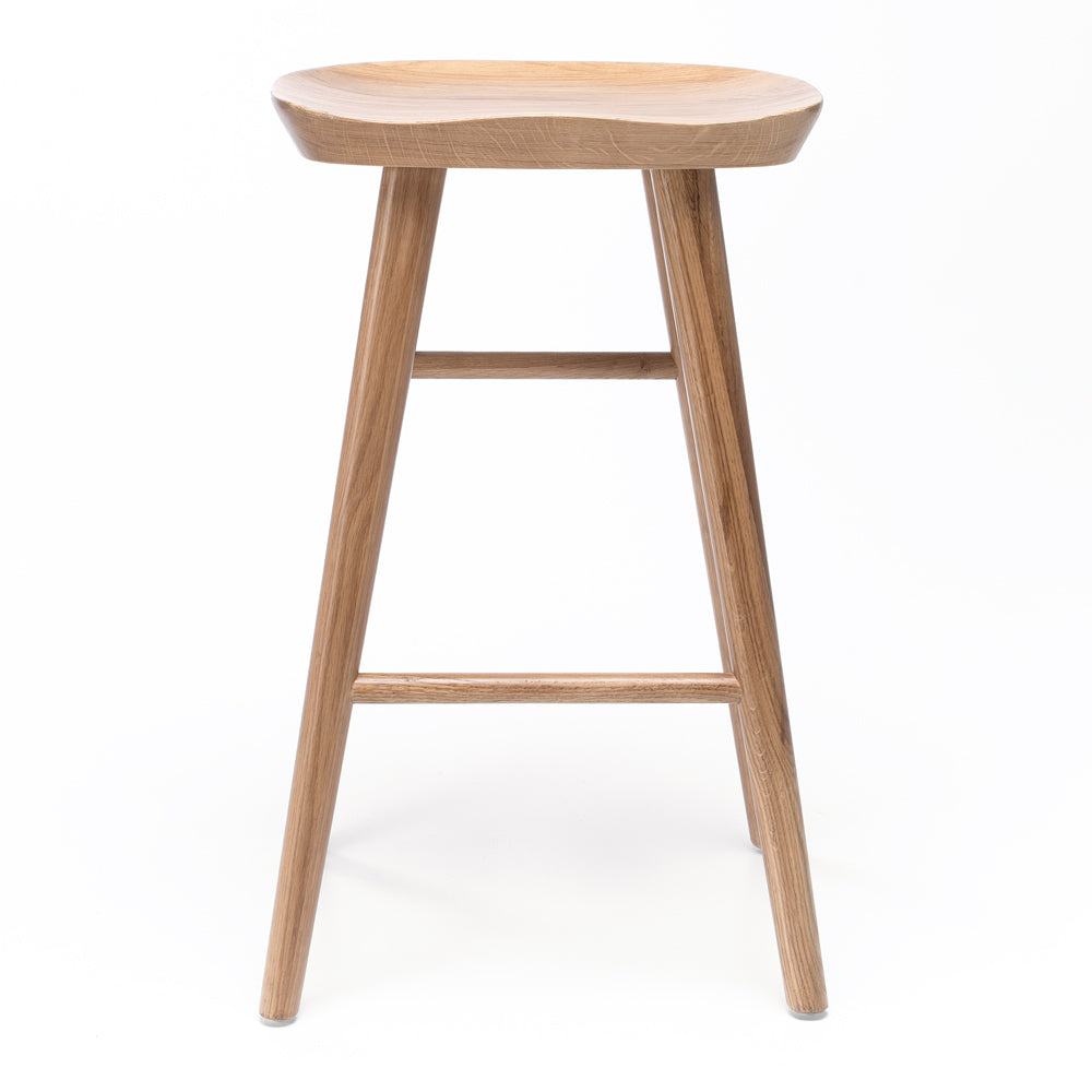Fuji Barstool - Natural Oak