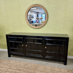 Far East Divide 3 Door Sideboard - Black