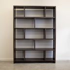 Eden Bookcase - Rustic Teak