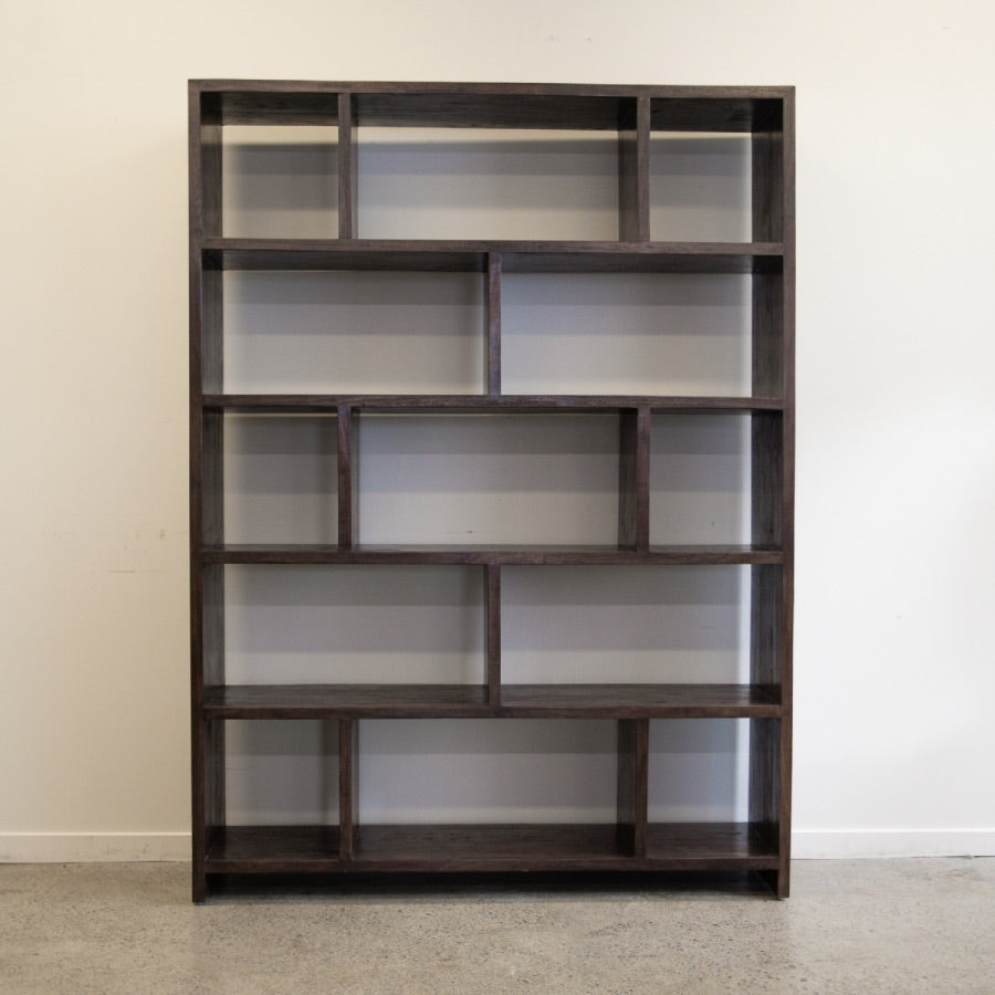 Eden Bookcase - Rustic Teak