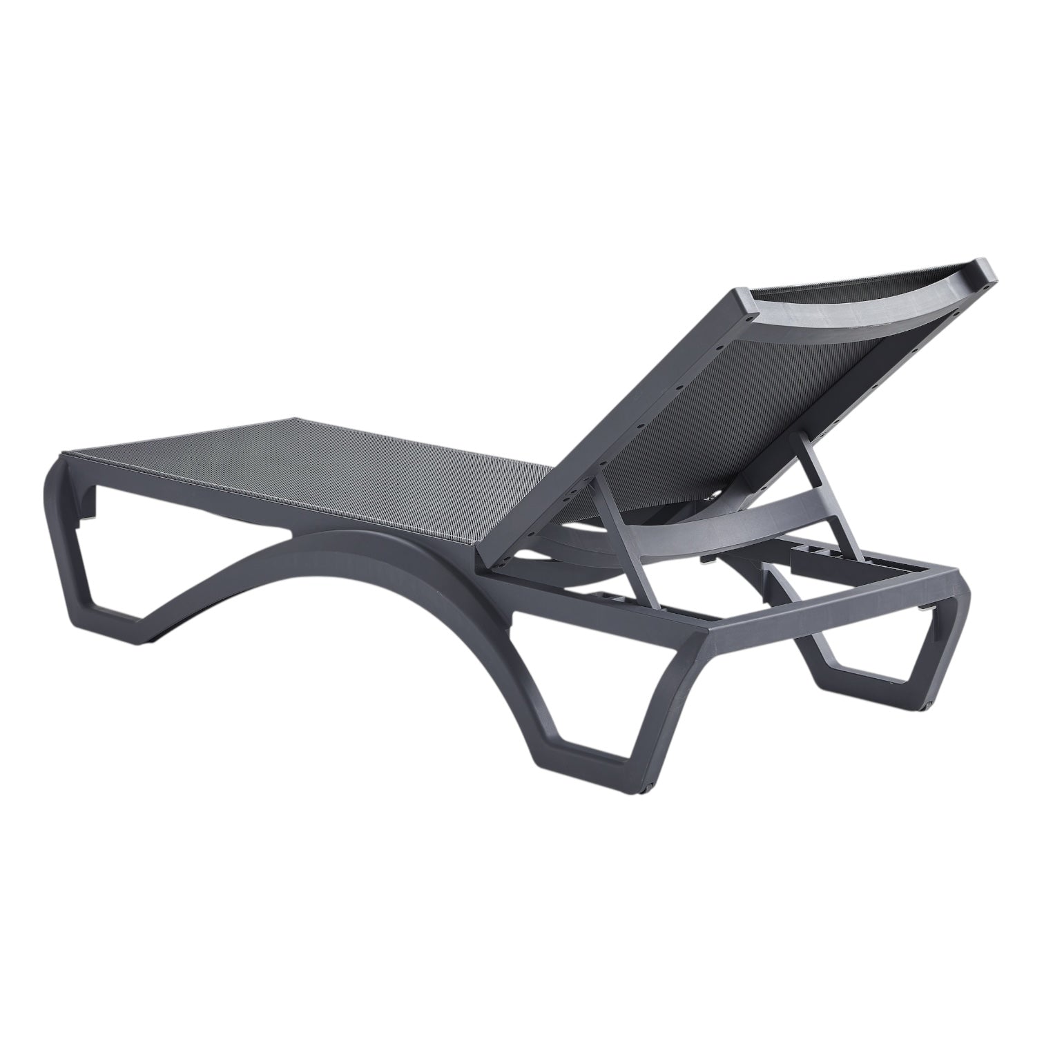 Akaroa Sun Lounger - Slate Grey